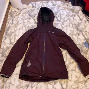 Dark purple, winter jacket, Helly Hansen